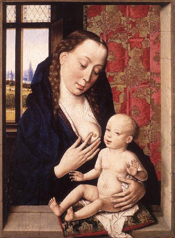 BOUTS, Dieric the Elder Mary and Child fgd Spain oil painting art
